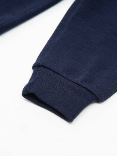 Bilde av WoolLand Høvringen pants baby boy Blue Ink